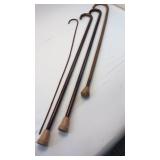 4 Wooden Canes