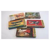 5 HAWK Plastic Model Airplane Kits