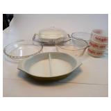 Variety Of  Glassware.  Pyrex,  Corning Ware, etc.