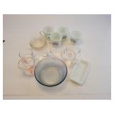 Variety Of Pyrex Glassware