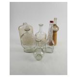 Variety Of Collectable Glass Bottles