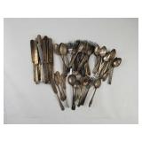 Assortment Of Flatware,  Mostly Silver Plate