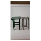 Two Wooden Stands
