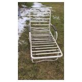 Outdoor Recliner On Wheels. Needs Cushion