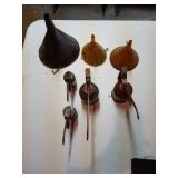 Variety Of Oil Cans & Funnels