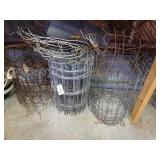 Various Rolls Of Wire Garden Fencing