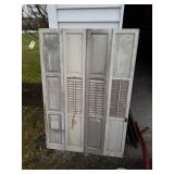50-3/4" High x 34-1/4" Wide Wooden Window Blinds