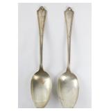 Sterling Silver Serving Spoons (2)