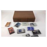 Cassette Tape Box & Cassette Tapes