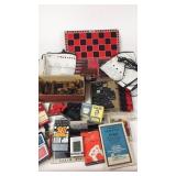 Box Of Board Games, Playing Cards, Etc.