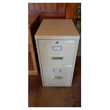 2 Drawer Metal Filing Cabinet