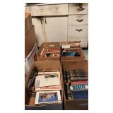 4 Boxes of Assorted Books