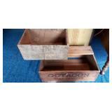 Wooden Crates - Octagon Soap Powder, Rajah Salmon