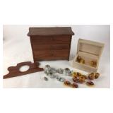 Small Jewelry Boxes & Tiny Tea Sets