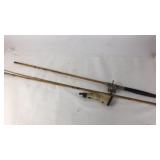 Powder Horn & Bamboo Fishing Pole