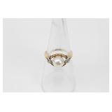 Pearl Ring - Pearl Set in 14k Gold