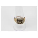 14k Gold Class Ring - Band Is Cracked