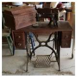 Vintage Singer Treadle Sewing Machine