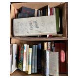 2 Boxes of Assorted Books