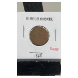 1968 Shield Nickel