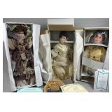 Star Dreamer , Victoria, Alina Porcelain Dolls