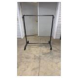 3 1/2ï¿½ Pipe Clothing Rack (Rolling)