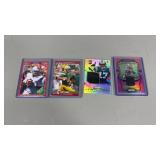 3 Rookie Cards & 1 Rookie Patch Card
