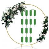 6.4FT Gold Round Backdrop Stand Circle Balloon
