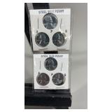 6 Steel War Cents D,P,S