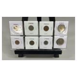8 Foreign Coins