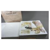 Porcelain Doll on Carousel Horse In Box