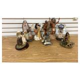 Indian Inspired Statues