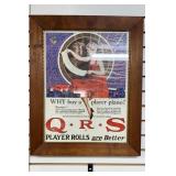 Advertisement for QRS Piano Player Rolls