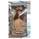 Timeless Treasures Angelina Porcelain Doll In Box