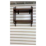 Wooden Plate Shelf