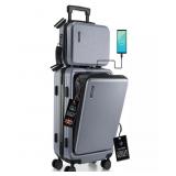Travelarim 2-Piece Hard Luggage Set Gray Online