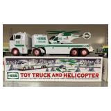 Hess Toy Truck & Helicopter