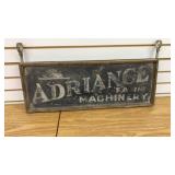 Wood Adrianne Farm Machinery Sign