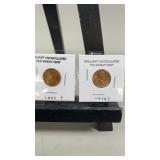2 Uncirculated Wheat Cents