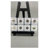 8 Old Jefferson Nickels