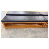6ï¿½x18"x19" Bench W/Open Underneath Storage