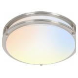 hykolity 16 inch Dimmable LED Flush Mount Ceiling