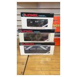 3 Lionel Train Cars O/O-27 Gauge