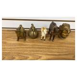 5 Cast Coin Banks