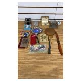 Various Boxes Trinkets and Pins
