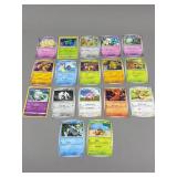 17 Pokemon Cards