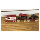 3 Ertl Coin Banks