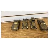 4 Erie Savings Tin Coin Banks