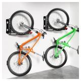 Swivel Bike Wall Mount, 2 Pack Bike Rack Garage