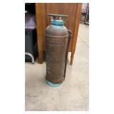 Antique Copper and Brass Fire Extinguisher